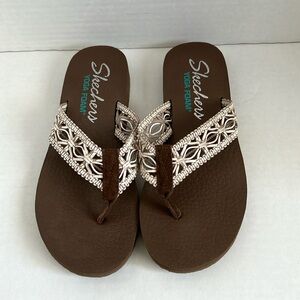 Skechers Meditation Ocean Breeze Flip Flop Sandals